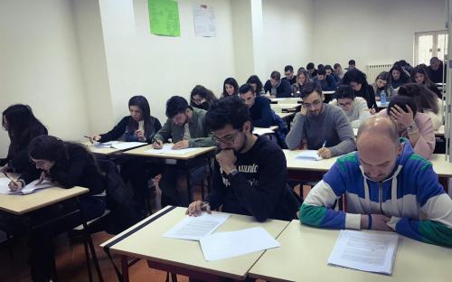 Candidatos del examen E1C19 en Nápoles