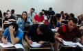 Candidatos del examen CELU 218 en la sede UBA